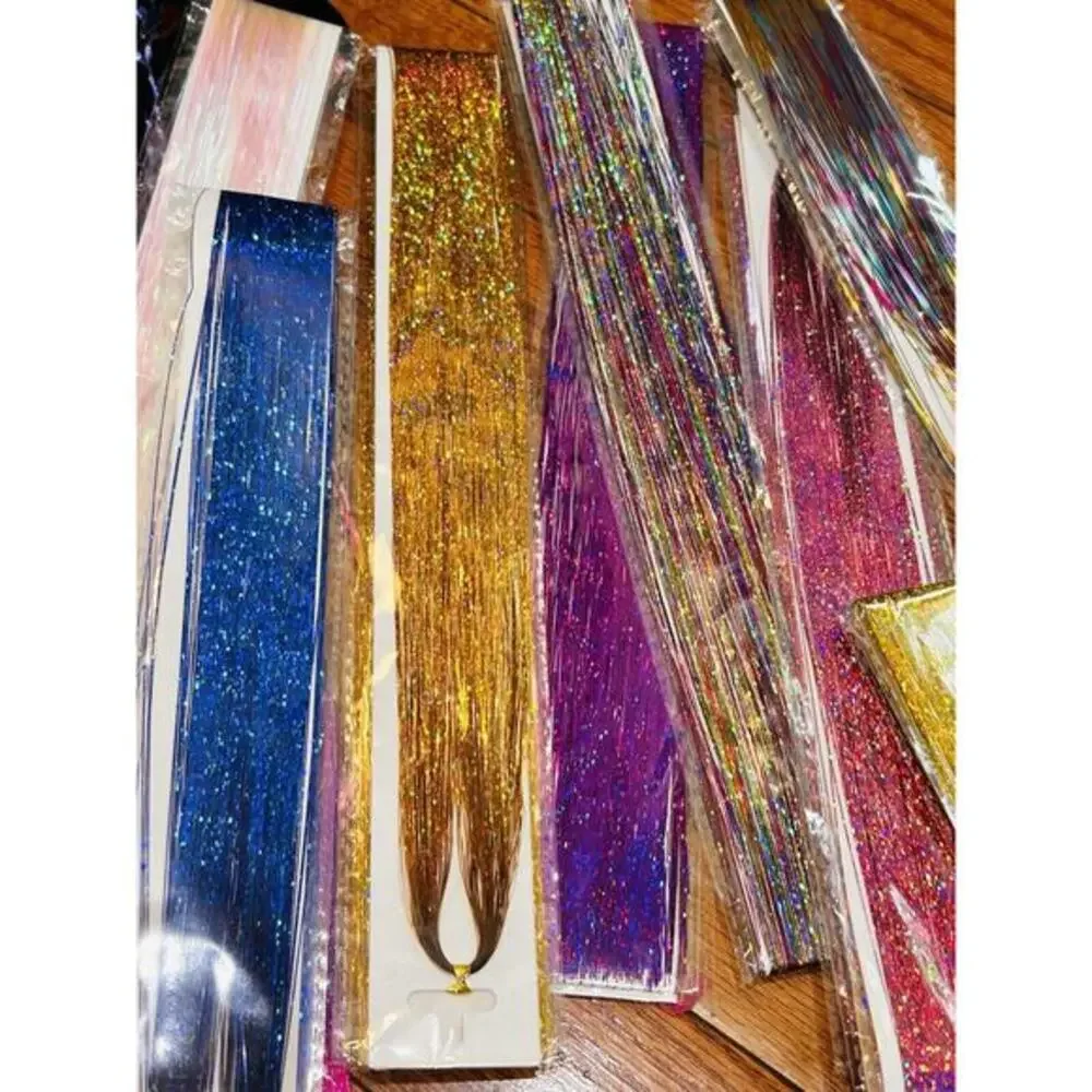 angel hair tinsel Multiple‎ Colors